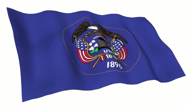 Utah (US) Animated Flag
