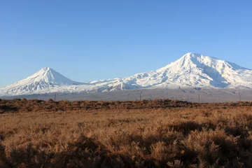 Fotobehang Ararat in the morning © Arkady Chubykin