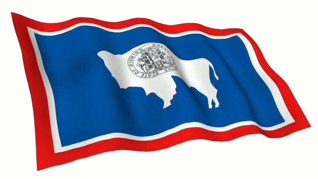 Wyoming (US) Animated Flag