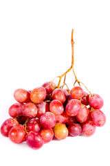 Grapes isolated on white