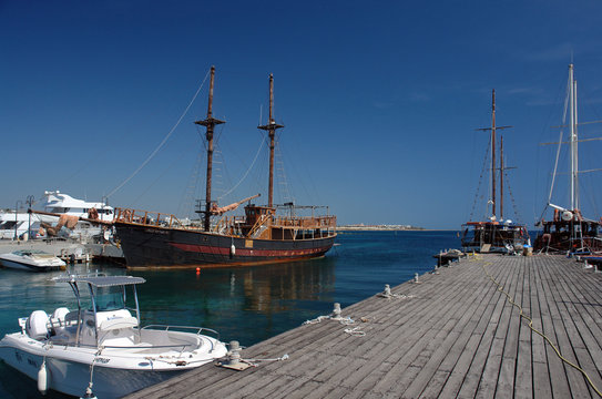 port de paphos à Chypre