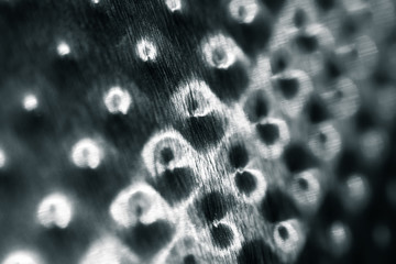 Cold aluminium surface