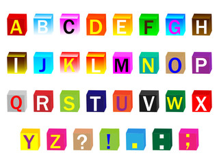 alphabet for childrens