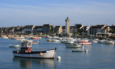 Fototapeta na wymiar Roscoff jest port, port, Roscoff, Morlaix, Finistere, Bretania