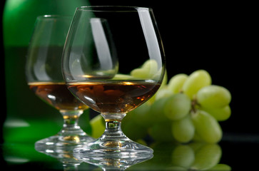 cognac, brandy