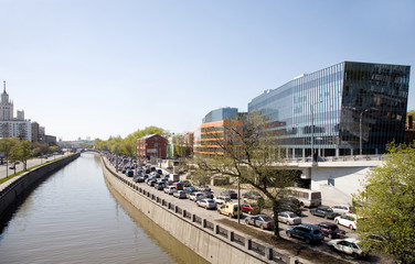 Obraz premium Traffic jam