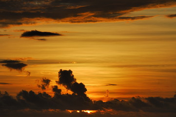 Obraz premium Coucher de soleil