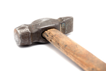 Work tool series: Old hammer