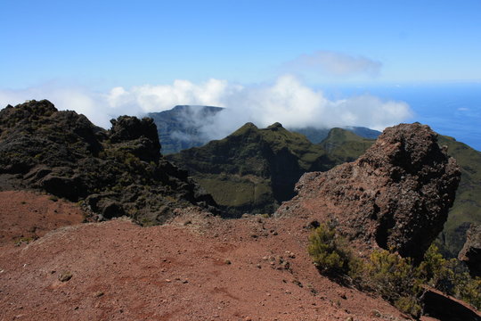 volcanic landscape on Madeira