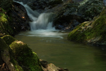 A small rapid at the base of Inglis falls