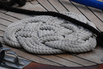 voilier et cordage