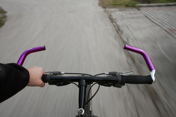 Fototapeta na wymiar Prędkość rower
