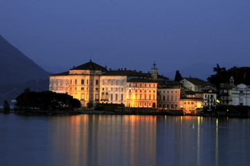 Fototapeta na wymiar Stresa, Palazzo Boromeusza, Isola Bella