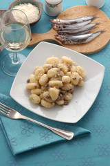 Gnocchi con le sardelle - Primi piatti del Trentino Alto Adige