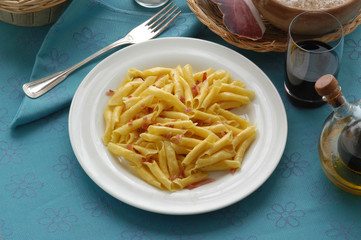 Garganelli allo speck - Primi del Trentino Alto Adige