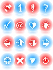 Miscellaneous signs vector iconset