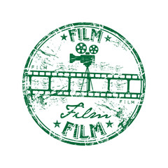 Film rubber stamp
