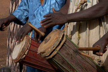Fotobehang trommel © africa