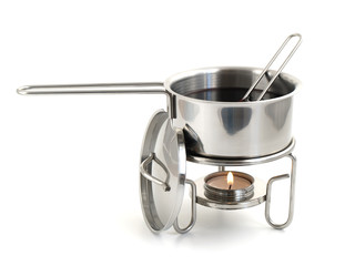 pan for mulled wine preparation