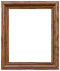 Oak frame woith out mat