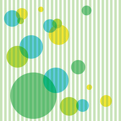 vector abstract background with spheres and lines