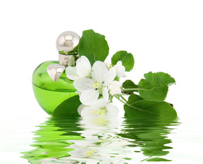 Perfume, flowers and water