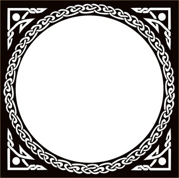 Celtic Circle Black