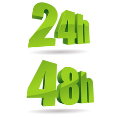 open 24 hours, open 48 hours