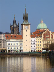 Fototapeta na wymiar Widok na Stare Miasto w Pradze
