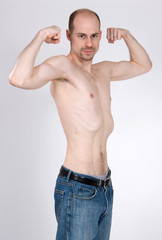 Fototapeta premium Skinny Man