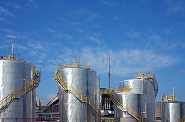 petro-chemical factory