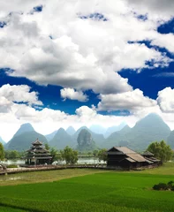 Tuinposter The scenery of Guilin countryside © Gary