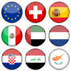national flag icon set 5