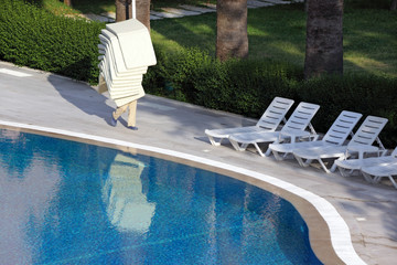 Pool attendant