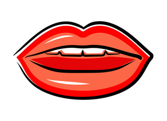 Cherry lips (Vector)