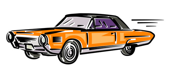 Car illustration (Vector)