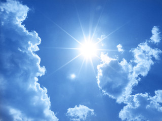 sunny sky backgrounds