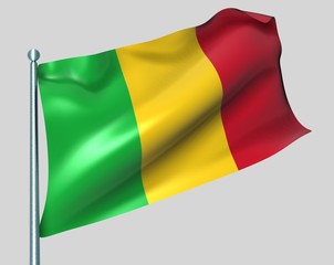 Nationalflagge Mali