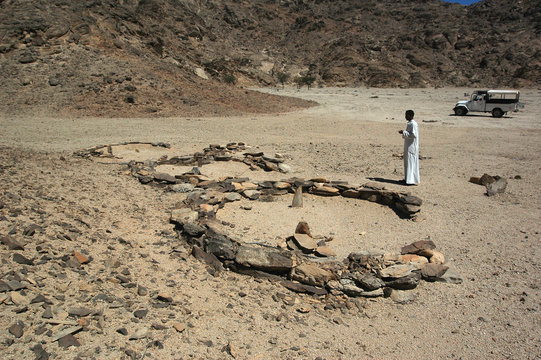 Wadi el Gimal National Park - Tomba beduina moderna