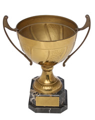 Gold trophy