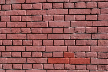 Brick wall