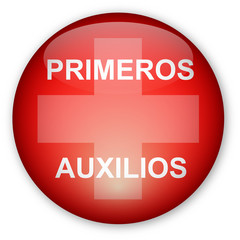 Glassy Button Primeros Auxilios 020