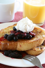 French Toast with Fruit