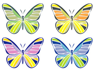 Obraz na płótnie Canvas Butterflies