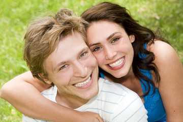 Fototapeta premium happy couple