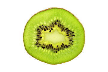 Fototapeta na wymiar Kiwi slice