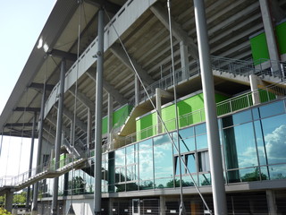 Obraz premium Fassade Arena Wolfsburg