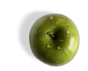 Dessus de pomme verte