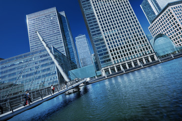 Canary Wharf skyline