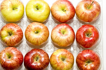 Flat of Apples